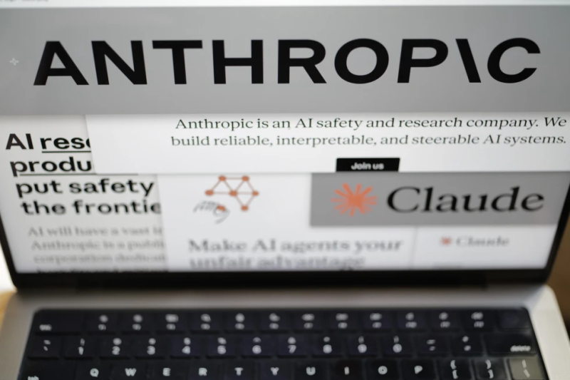 pages-from-the-anthropic-website-and-the-companys-logos-are-displayed-on-a-computer-screen-in-new-york-on-thursday-feb-e9e42e1bd476414857a10e9ef33e0d051791691051.png